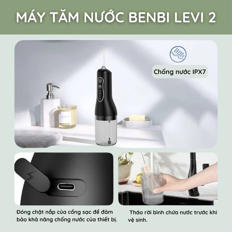 MÁY TĂM NƯỚC BENBI LEVI 2