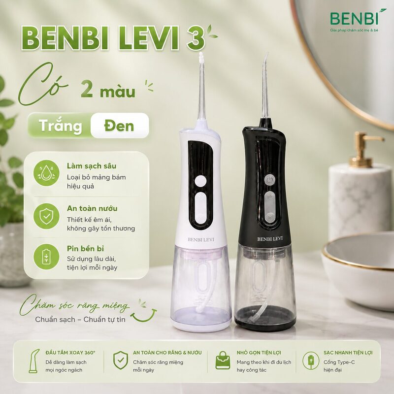 MÁY TĂM NƯỚC BENBI LEVI 3 – TRI KỈ NỤ CƯỜI